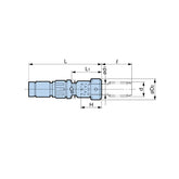 Tap Holders With Optimal Float Amount And Spring Pressure For Each Tap Size - Big-tools Industrial Supply Tools for Metal Cutting